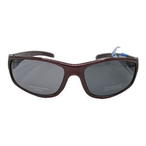 Sunglasses Classic maroon polycarbonate lenses, ultraviolet protection